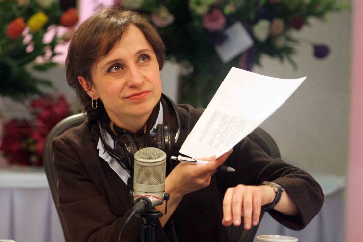 NAHJ honra a Aristegui no solo por solidarizarse con sus colegas periodistas, sino por mantenerse firme en su búsqueda de la verdad a cualquier costo.